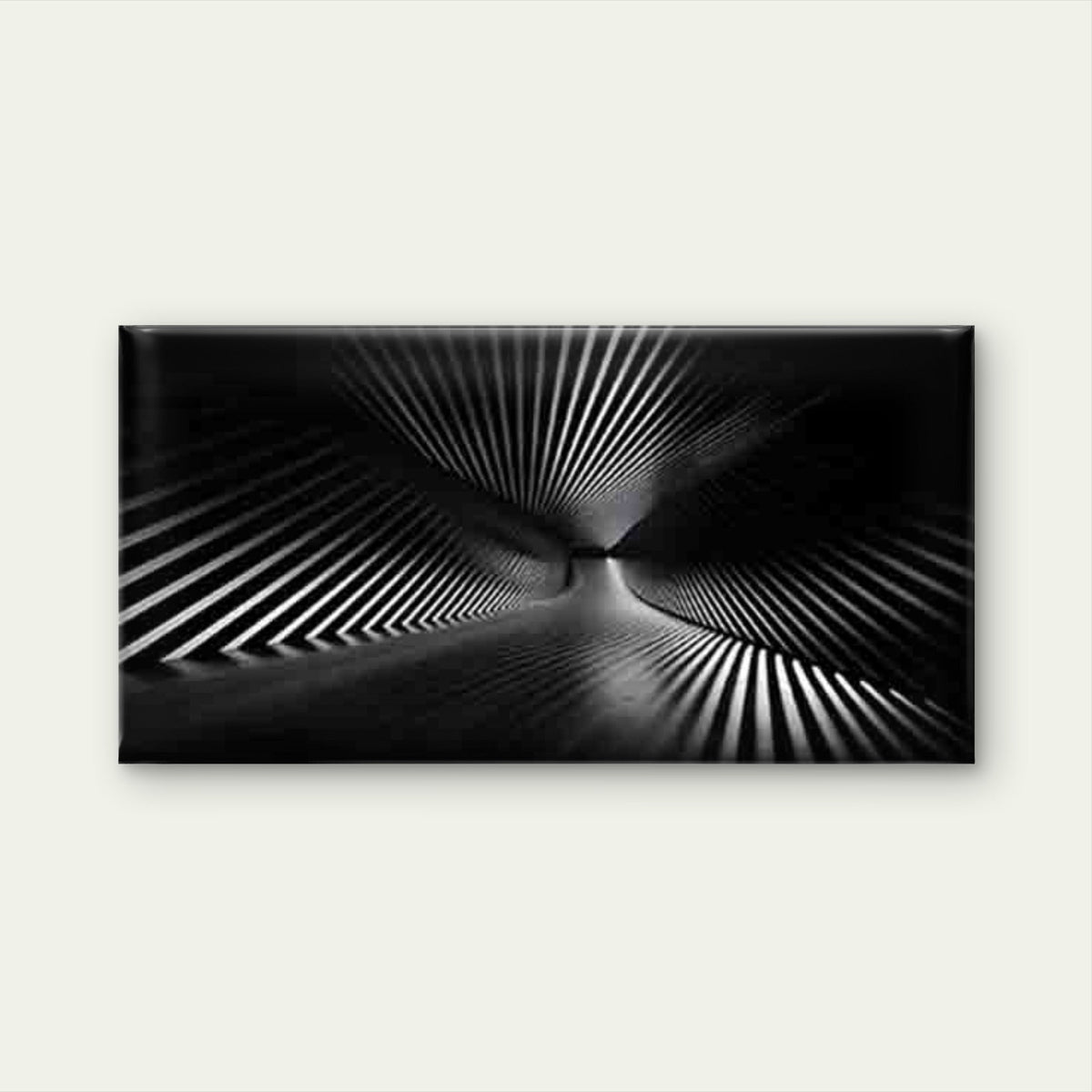 Futuristic Tunnel Pattern Wall Art Canvas Office Home Room Framed 120x60cm