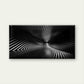 Futuristic Tunnel Pattern Wall Art Canvas Office Home Room Framed 80x45cm