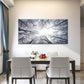 Bare Trees Sky Landscape Wall Art Canvas Office Home Room Framed 120x60cm