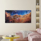 Cosmic Nebula And Starry Sky Wall Art Canvas Office Home Room Framed 120x60cm