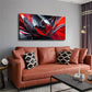Abstract Minimalist Modern Wall Art Canvas Office Home Room Framed 120x60cm
