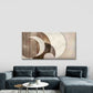 Geometric Abstract Arcs Wall Art Canvas Office Home Room Framed 120x60cm