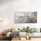 Abstract with Golden Leaf Accen Wall Art Canvas Office Home Room Framed 120x60cm