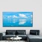 Beautiful Sea Ocean Cloud Wall Art Canvas Office Home Room Framed 120x60cm