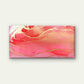 Crimson Gilded Fluid Art Wall Art Canvas Office Home Room Framed 80x45cm