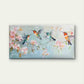 Hummingbirds in Flight Among Wall Art Canvas Office Home Room Framed 120x60cm