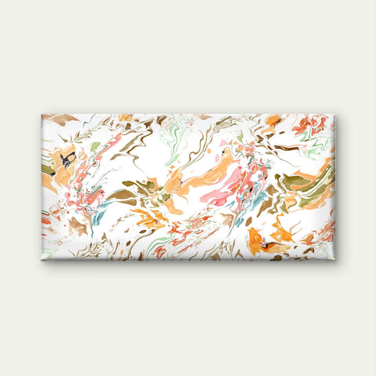 Abstract Pastel Marble Art Wall Art Canvas Office Home Room Framed 80x45cm