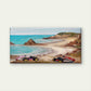 Vintage Beach Karting Street Wall Art Canvas Office Home Room Framed 120x60cm
