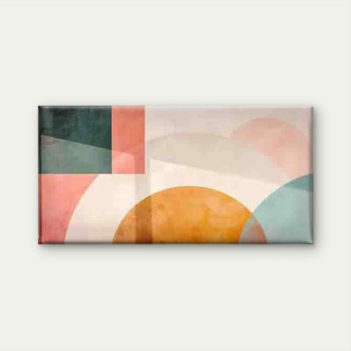 Modern Abstract Wall Art Canvas Office Home Room Framed 80x45cm