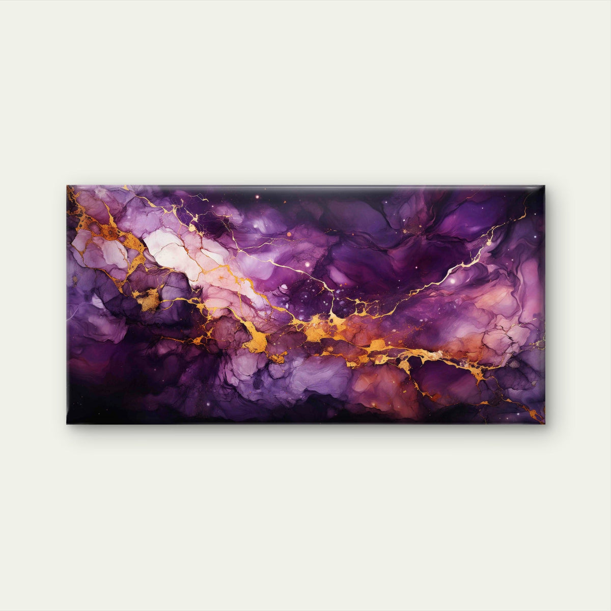 Abstract With Marble Elements Wall Art Canvas Office Home Room Framed 80x45cm