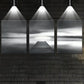 3pcs Black and White Lake Scene Painting Metal Print Ready to Hang Art
