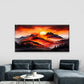Mountain Sunset Oil Painting Wall Art Canvas Office Home Room Framed 120x60cm