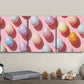 3pcs Easter Eggs Design Metal Print Ready to Hang Art