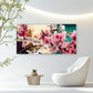 Spring Peach Tree Blossoms Wall Art Canvas Office Home Room Framed 120x60cm