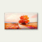 Autumn with a Road And Trees Wall Art Canvas Office Home Room Framed 80x45cm