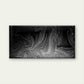 Black White Liquid Marble Wall Art Canvas Office Home Room Framed 120x60cm
