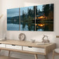 3pcs Modern Wind Natural Forest Wooden House Landscape Art Wall Art Set Canvas Framed 40x60cm - High Quality Print 100% Australian Made Wall Canvas Ready to Hang