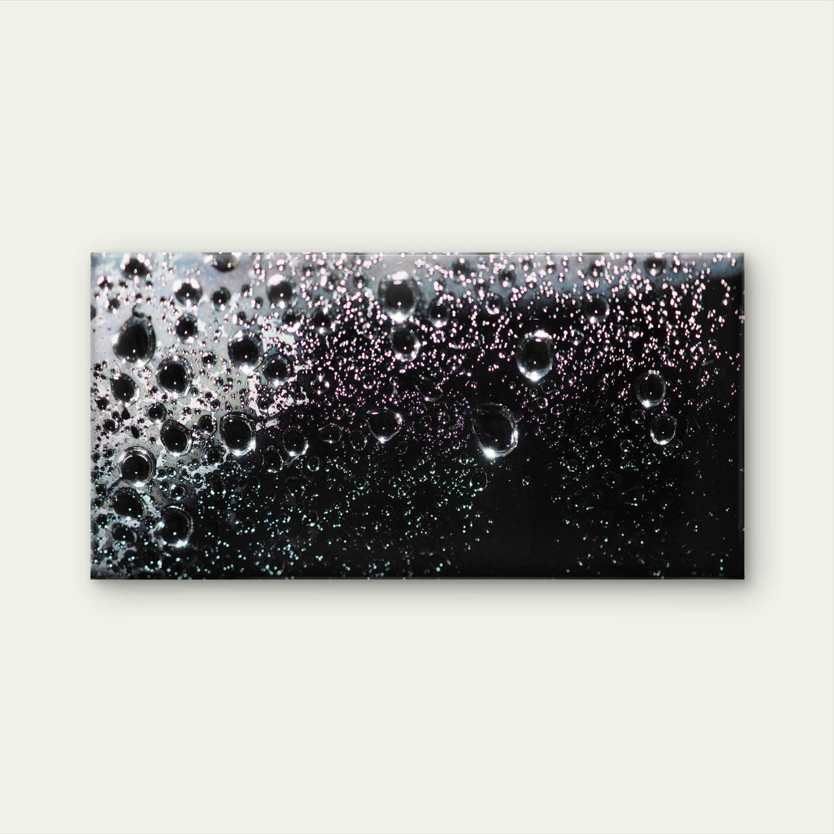 Macro Photography of Water Wall Art Canvas Office Home Room Framed 120x60cm