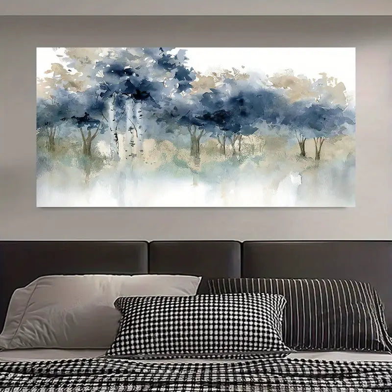 Beach Scene wall canvas office home room framed 120x60cm