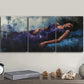 3pcs Abstract Sleeping Woman Metal Print Ready to Hang Art