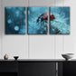 3pcs A ladybug Metal Print Ready to Hang Art