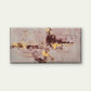 Abstract Pink Gold Foil Splash Wall Art Canvas Office Home Room Framed 120x60cm