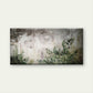 Vintage Industrial Grunge Leaf Wall Art Canvas Office Home Framed 120x60cm