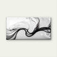 Abstract Flowing Smoke Art Wall Art Canvas Office Home Room Framed 120x60cm