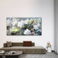 Blooming Lotus Flower Wall Art Canvas Office Home Room Framed 120x60cm