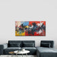 Abstract Colorful Paint Splash Wall Art Canvas Office Home Room Framed 120x60cm
