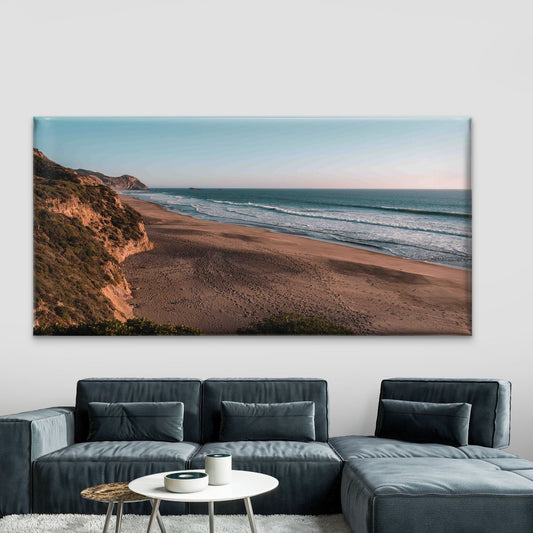 South North Beach Point Reyes Wall Art Canvas Office Home Room Framed 80x45cm