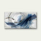 Blue And Golden Circles Wall Art Canvas Office Home Room Framed 120x60cm