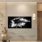 Abstract With Spray Painted Wall Art Canvas Office Home Room Framed 120x60cm