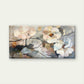 Abstract Blush Pink and Cream Floral Wall Art Canvas Office Home Framed 120x60cm
