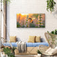 Rustic Spring Garden Bumblebee Wall Art Canvas Office Home Framed 120x60cm
