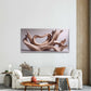 Abstract Driftwood Sculpture Painting Wall Art Canvas Office Home Framed 120x60