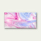 Abstract Pink Purple Fluid Pour Wall Art Canvas Office Home Framed 120x60cm