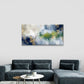 Modern Navy Blue Olive Gold Foil Wall Art Canvas Office Home Framed 120x60cm