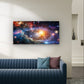 Abstract Outer Space Galaxy Nebula Wall Art Canvas Office Home Framed 120x60cm