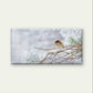 Little Sparrow Winter Wildlife Wall Art Canvas Office Home Framed 120x60cm