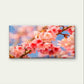 Cherry Blossom Pink Japanese Floral Wall Art Canvas Office Home Framed 120x60cm