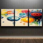 3pcs Colorful Raindrop Shine Beauty Perfect Wall Art Set Canvas Framed 40x60cm - High Quality Print 100% Australian Made Wall Canvas Ready to Hang
