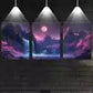 3pcs Enchanting Cherry Blossoms And Waterfalls Wall Art Set Canvas Framed 40x60cm - High Quality Print 100% Australian Made Wall Canvas Ready to Hang