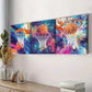 3pcs Shoot at the Basket Colorful Perfect Wall Art Set Canvas Framed 40x60cm - High Quality Print 100% Australian Made Wall Canvas Ready to Hang