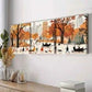 3pcs New York City Nature Colorful Perfect Wall Art Set Canvas Framed 40x60cm - High Quality Print 100% Australian Made Wall Canvas Ready to Hang