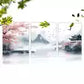 3pcs Elegant Landscape Mountains Lake Painting Wall Art Canvas Unframed/Framed Wall Art Set Canvas Framed 40x60cm - High Quality Print 100% Australian Made Wall Canvas Ready to Hang