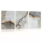 3pcs Abstract Charming Texture Wall Art Set Canvas Framed 40x60cm - High Quality Print 100% Australian Made Wall Canvas Ready to Hang