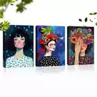 3pcs Modern Abstract Prints of an Elegant Woman Wall Art Set Canvas Framed 40x60cm - High Quality Print 100% Australian Made Wall Canvas Ready to Hang