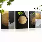 3pcs Modern Nordic Minimalist Art Painting Wall Art Set Canvas Framed 40x60cm - High Quality Print 100% Australian Made Wall Canvas Ready to Hang