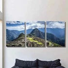 3pcs Classic Modern Style, Vibrant Ink Metal Print Ready to Hang Art
